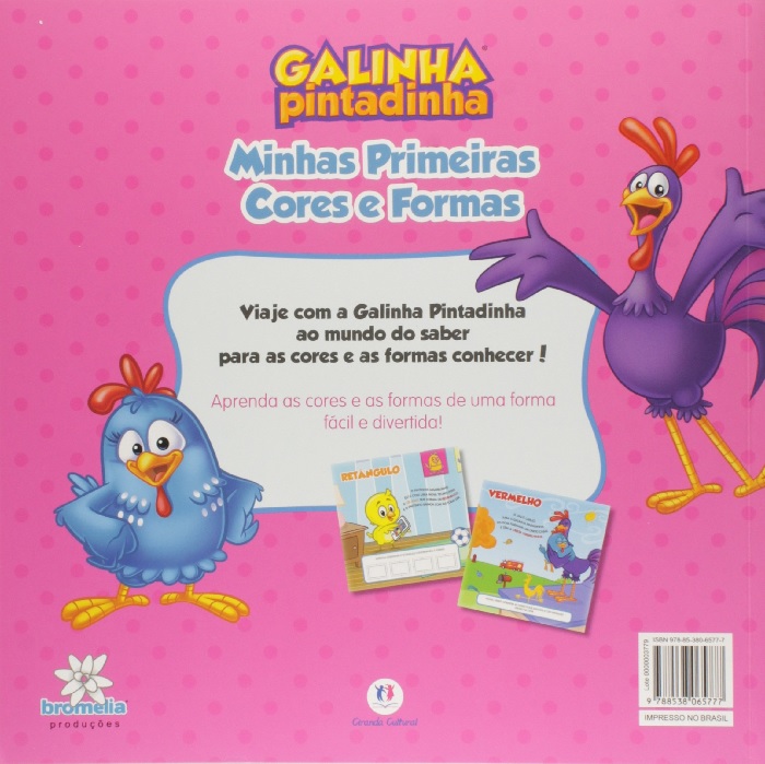 Livro Infantil Passatempos Da Galinha Pintadinha De Colorir Ciranda  Cultural - Papelaria Criativa