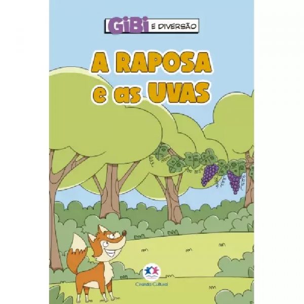 Livro Infantil Gibi A Raposa E As Uvas Ciranda Cultural