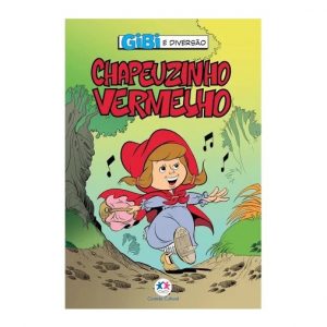 Livro Infantil Gibi Chapeuzinho Vermelho Ciranda Cultural