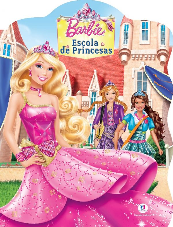 Livro Infantil História Barbie Escola De Princesas Ciranda Cultural