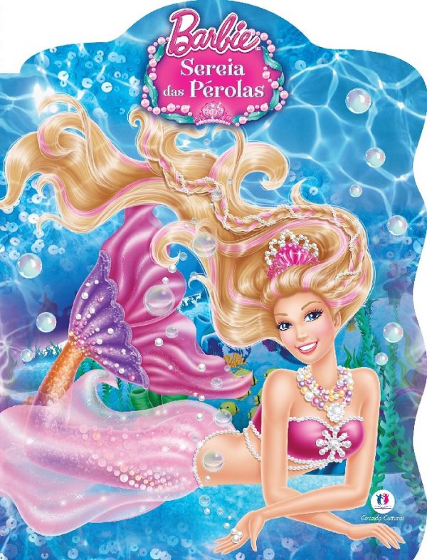 Livro Infantil História Barbie Sereia Das Pérolas Ciranda Cultural