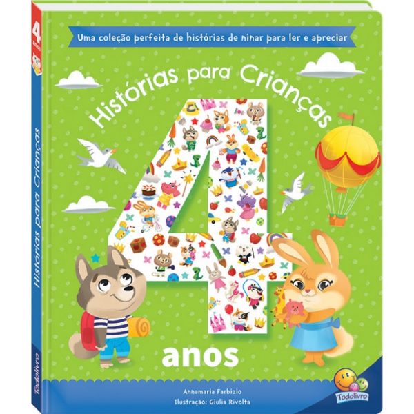 Livro Infantil Histórias Para Crianças…4 anos Todo Livro 1156381 ...