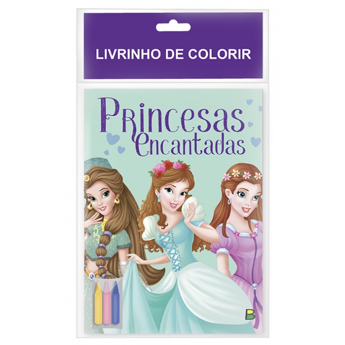 Livrinho para pintar princesas disney