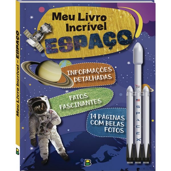 Livro Infantil Meu Livro Incrível... Espaço Brasileitura 1157000