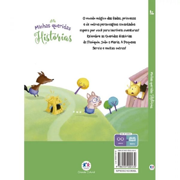 Livro Infantil Minhas Queridas Histórias Ciranda Cultural - Papelaria ...