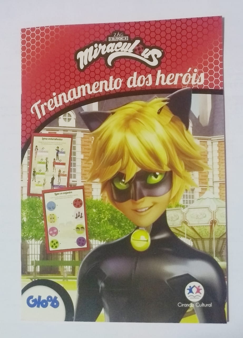 Livro Infantil Miraculous Ladybug Treinamento dos Heroís Ciranda Cultural -  Papelaria Criativa