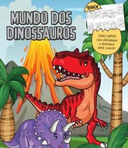 Livro Infantil Mundo Dos Dinossauros Meu Livrão De Colorir Ciranda Cultural