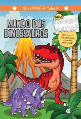 Título: Apostila com desenhos para colorir Dinossauros/ pintar infantil