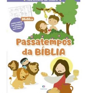 Livro Infantil Passatempos da Bíblia De Colorir Ciranda Cultural