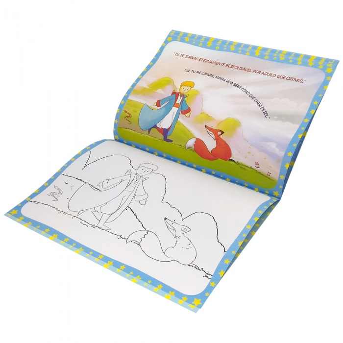 Livro Infantil Pequeno Príncipe para colorir, O Todo Livro 1147480