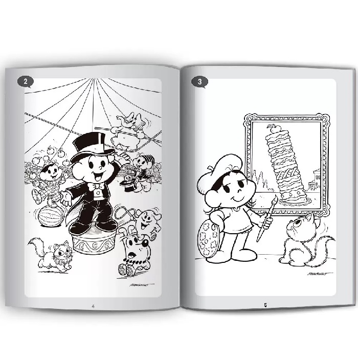 Livro Infantil 365 Desenhos Para Colorir Preto Brasileitura 1144847 -  Papelaria Criativa