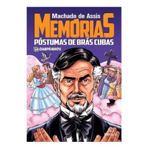 Livro Leitura em Quadrinhos Memórias Póstumas de Brás Cubas Ciranda Cultural