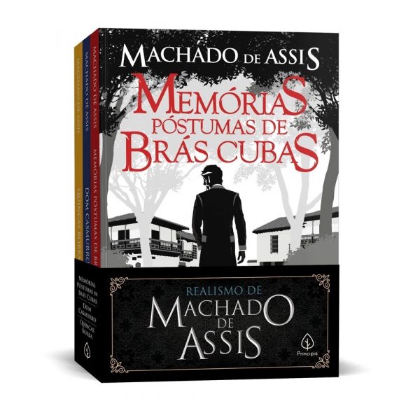 Livro Leitura kit Combo Machado De Assis Realismo 3 Volumes Ciranda Cultural