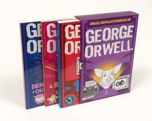 Livro Leitura kit Combo Obras Revolucionárias De George Orwell 3 Volumes Ciranda Cultural