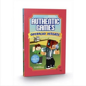 Livro Literatura Authentic Games Operação Resgate Astral Cultural