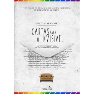 Livro Literatura Cartas Para O Invisível Editora Valentina