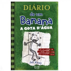 Livro Literatura Diário De Um Banana A Gota D*Água Editora Vergara e Riba