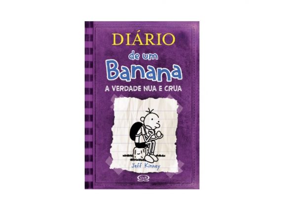 Livro Literatura Diário De Um Banana A Verdade Nua E Crua Editora Vergara e Riba