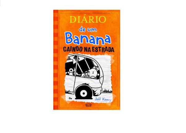 Livro Literatura Diário De Um Banana Caindo Na Estrada Editora Vergara e Riba