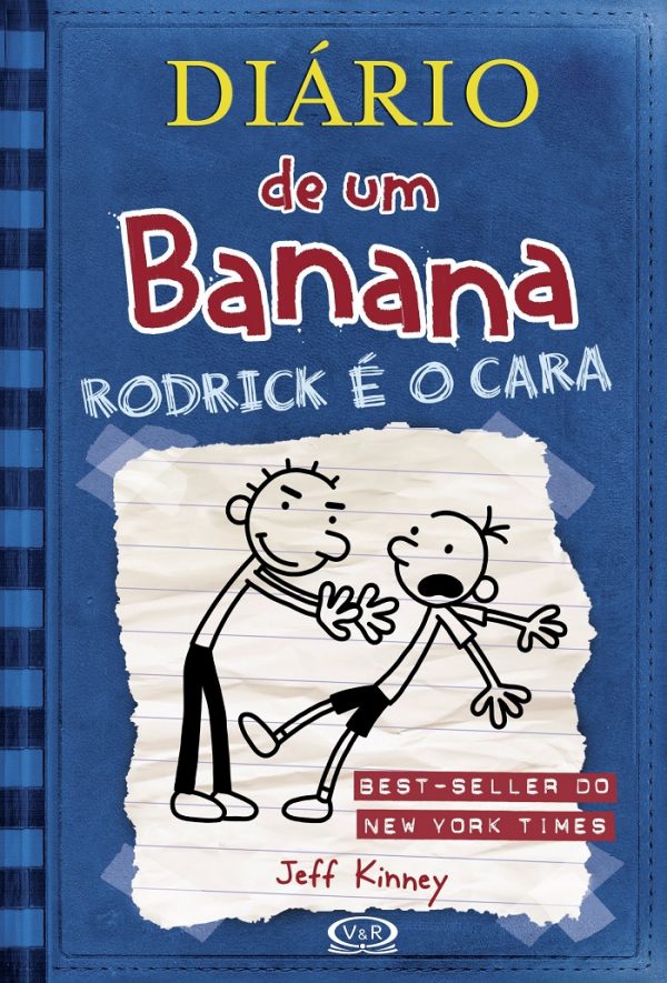 Livro Literatura Diário De Um Banana Rodrick é o Cara Editora Vergara e Riba