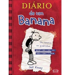Livro Literatura Diário De Um Banana Um Romance em Quadrinho Editora Vergara e Riba