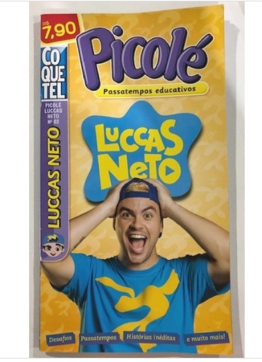 Luccas neto livro pintar