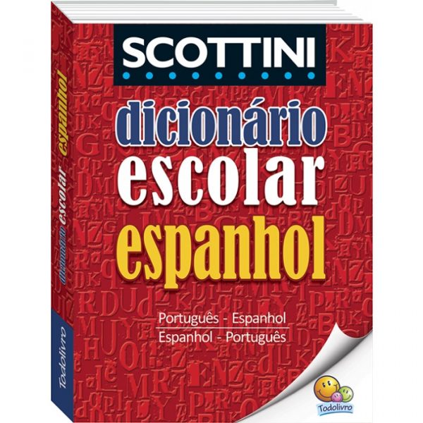 Livro Scottini Minidicionário Espanhol (I) 30.000 verbetes Todo Livro 1133772