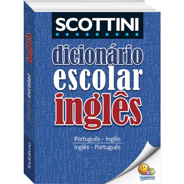 Livro Scottini Minidicionário Inglês 30.000 verbetes Todo Livro 1122410
