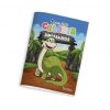 Livros Para Colorir Dinossauros 8 Páginas Pauta Branca 500259
