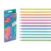 Lápis de cor Mega Soft Color Pastel 12 cores