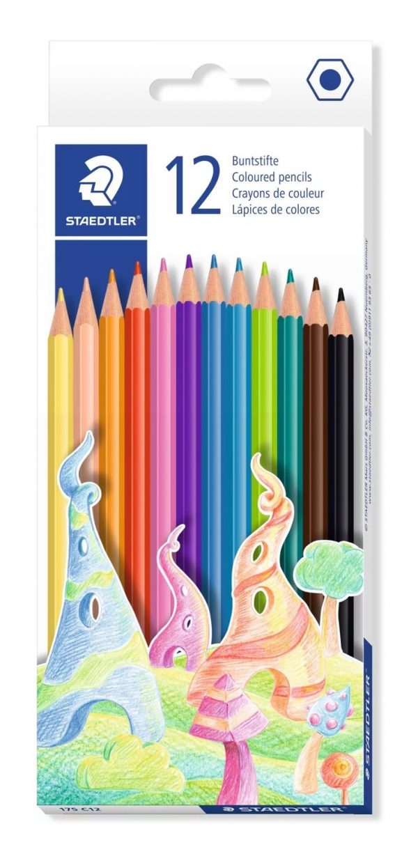 Lápis De Cor Staedtler Pastel 12 Cores 146C12PA