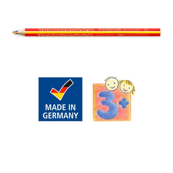 Lápis De Cor Staedtler Rainbow Jumbo Noris Club 1 Unidade 1274KP50