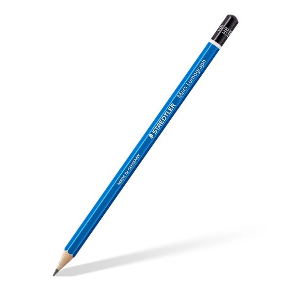 Lápis Lumograph Staedtler 4B Preto 1004B11