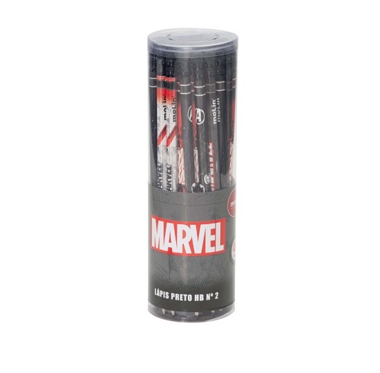 Lápis Preto Molin Marvel C/ Borracha Sortidos C/48 Unidades 31054