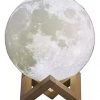 Luminária De Mesa Lua Led Com Suporte 3389