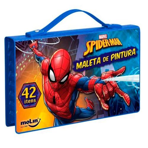 Brinquedo Maleta De Pintura Homem Aranha 72 Peças Molin em Promoção na  Americanas