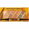 Maquiagem Paleta Po Compacto 10 Cores - Ludurana B00119