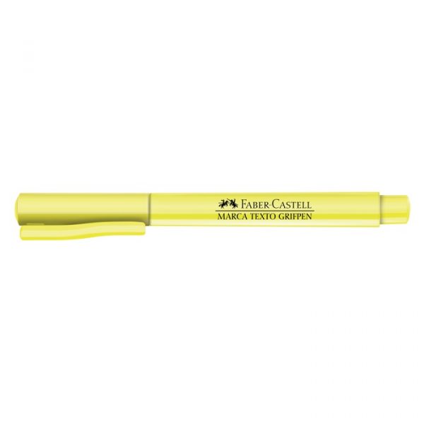 Marca Texto Faber Castell Grifpen Amarelo MT/AMZF C/12 Unidades