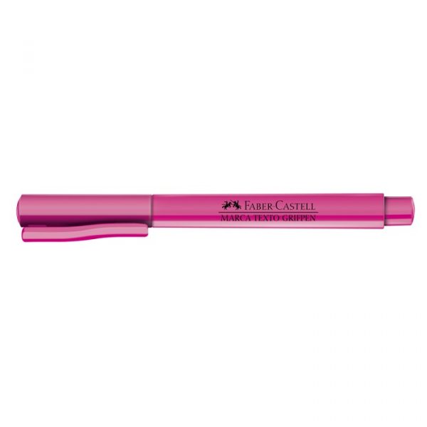 Marca Texto Faber Castell Grifpen Rosa MT/RSZF C/12 Unidades