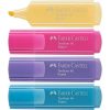 MARCA TEXTO FABER CASTELL TEXTLINER 46 04 CORES PASTEL MT/15464