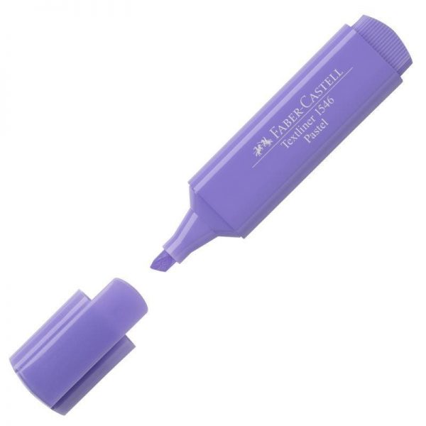 MARCA TEXTO FABER CASTELL TEXTLINER 46 PASTEL LILAS