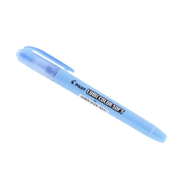 Marca Texto Pilot Lumi Color Soft Azul Tons Pastel C/12 Unidades