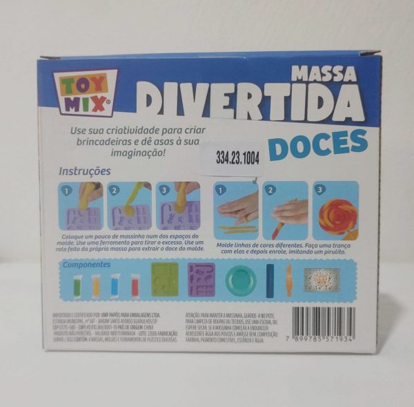 Massinha Divertida Delicias Sorvete 10 Peças RF1004 - Toy Mix