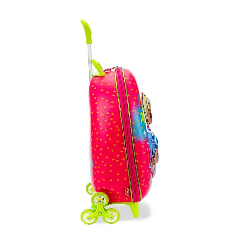 Mochila C/ Rodinhas Lol Neon 2990CM20 Maxtoy