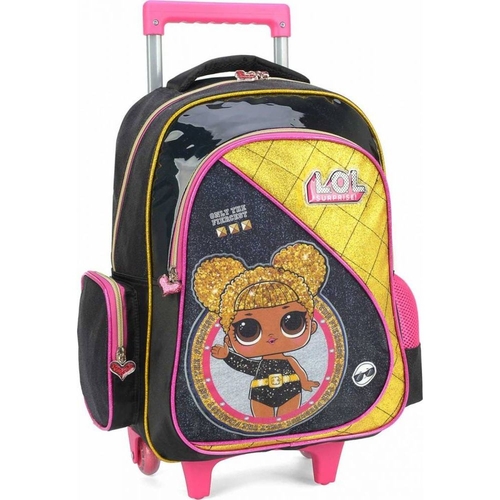 MOCHILA CARRINHO MAXLOG LOL PRETO IC34622LOPT
