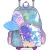 Mochila Com Rodinha UP4YOU Petit Sereia Roxo - IC35532UPRX