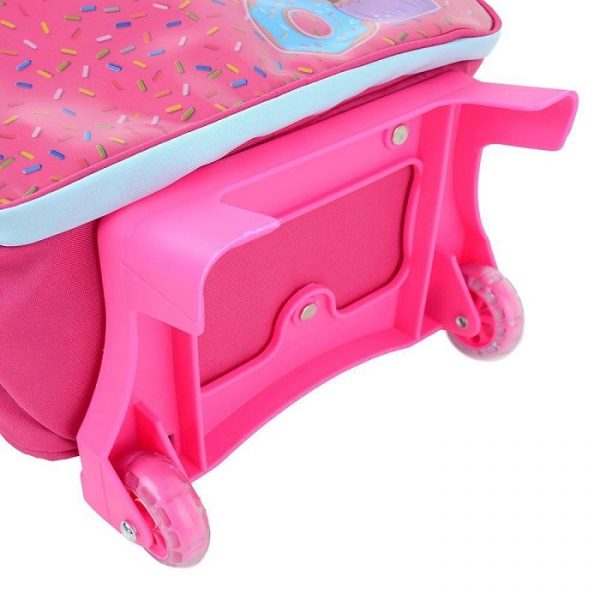 Mochila Com Rodinhas Container Kids Doces Dermiwil 52219