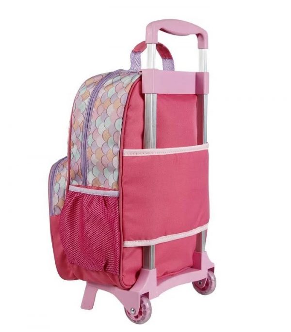 Mochila Com Rodinhas Container Kids Sereia Dermiwil 11944