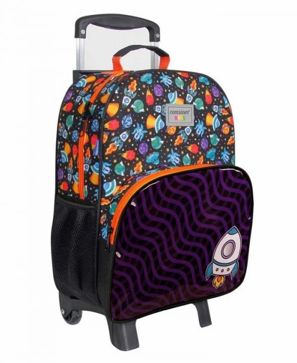 Mochila Com Rodinhas Container Kids Space Dermiwil 52227