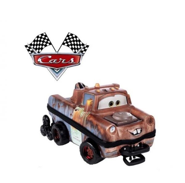 Mochila Com Rodinhas Diplomata Carros Tow Mater 3D 3851BM22